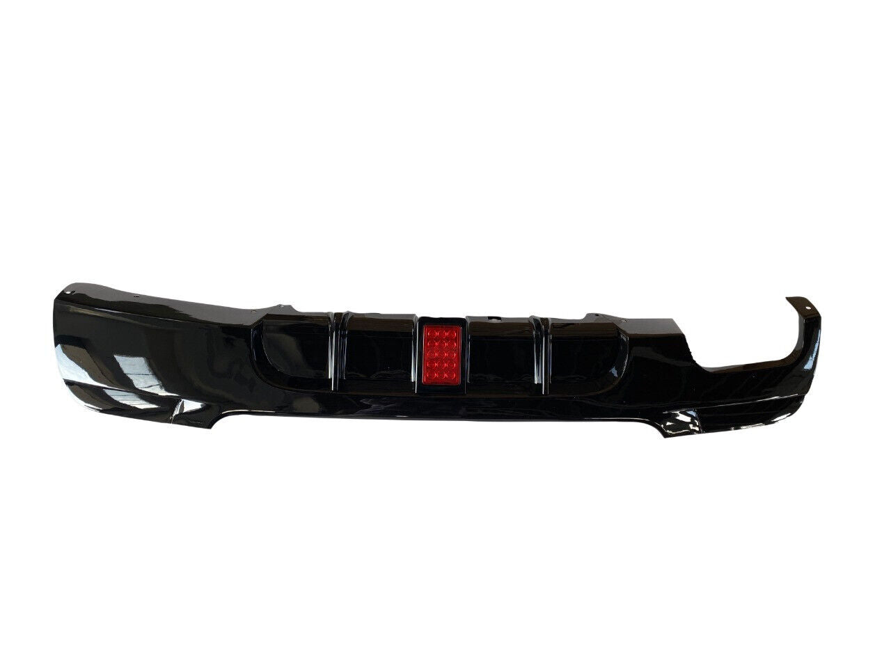 FOR BMW 3 SERIES E92 E93 320i M SPORT REAR DIFFUSER SPLITTER VALANCE LED 2006+