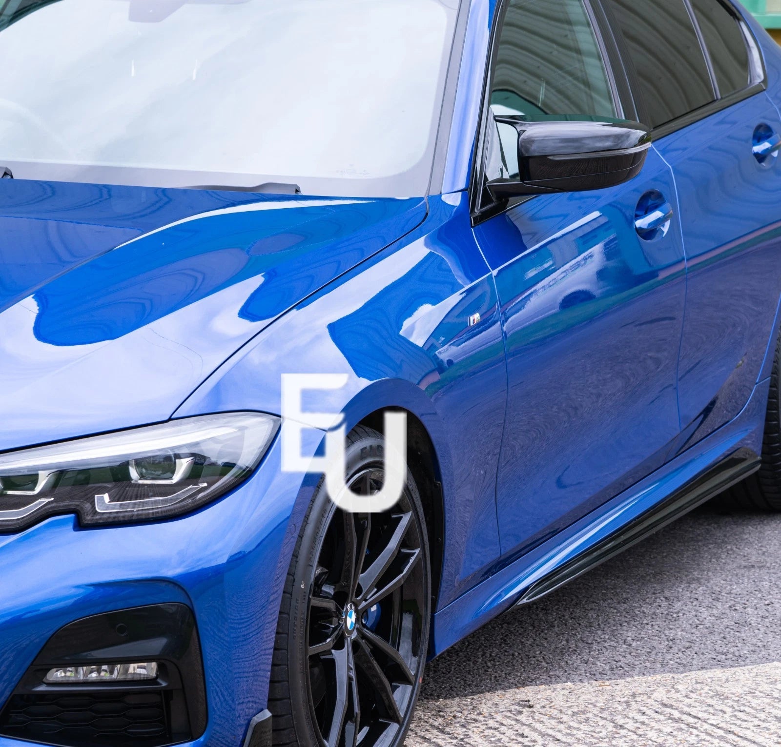 FOR BMW 3 SERIES G20 M SPORT BODYKIT FRONT SPLITTER REAR DIFFUSER W/ LIGHT 18-21