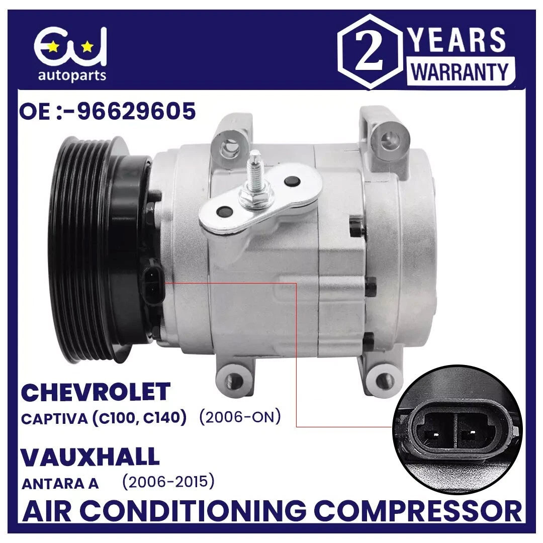 AIR CON AC COMPRESSOR PUMP FOR CHEVROLET CAPTIVA VAUXHALL ANTARA 2.0 CDTi DIESEL