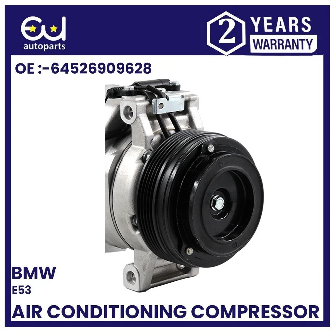 AIR CONDITIONING A/C COMPRESSOR FOR BMW X5 E53 2000-2006 4.4 I 4.6IS 64526909628