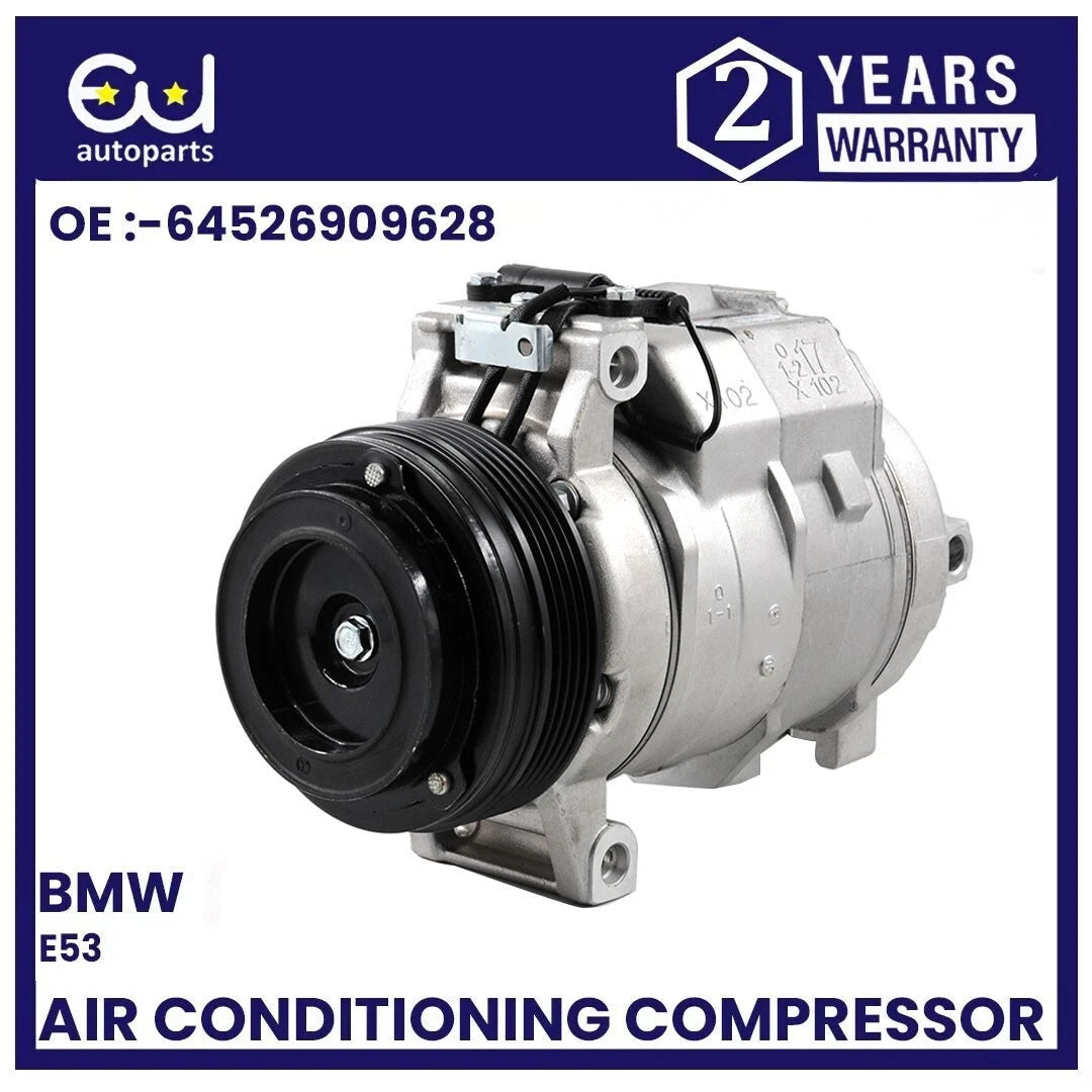 AIR CONDITIONING A/C COMPRESSOR FOR BMW X5 E53 2000-2006 4.4 I 4.6IS 64526909628