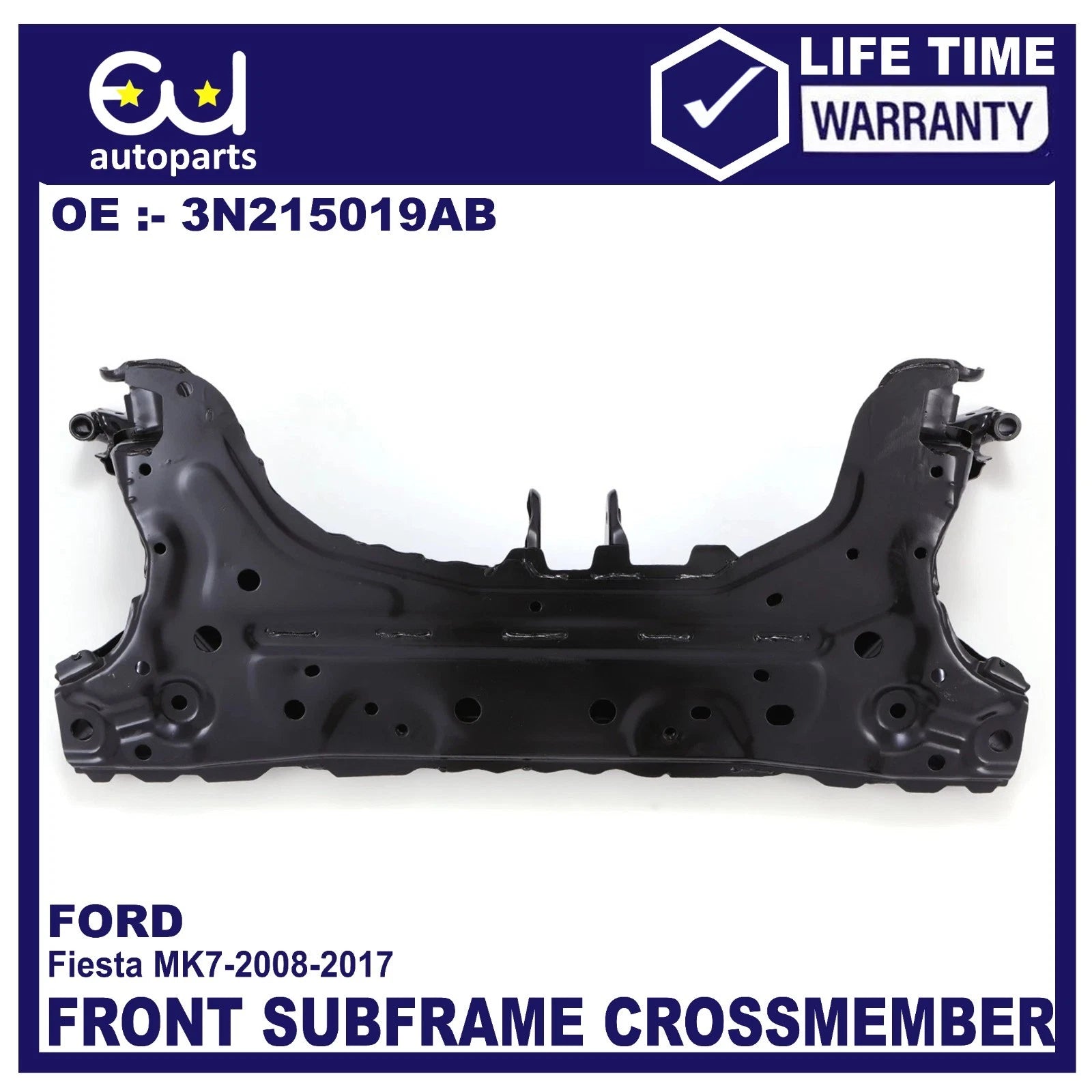 FRONT AXLE SUBFRAME CROSSMEMBER FOR FORD FIESTA MK7 2008-2017 AUTOMATIC 1758709
