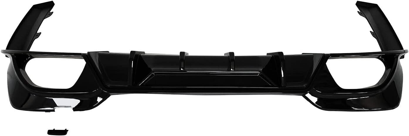 COMPETITION STYLE REAR DIFFUSER TAIL PIPE FOR BMW 3 SERIES G20 G21 QUAD EXHAUST