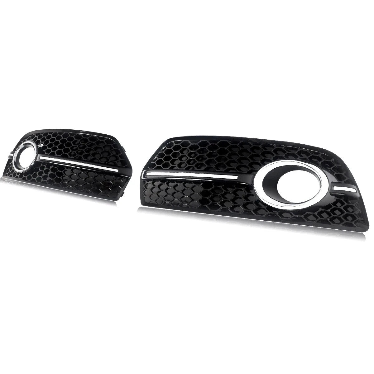 FOR AUDI Q5 8R 08–12 FRONT BUMPER LOWER FOG LIGHT GRILL GRILLE COVER SQ5 STYLE