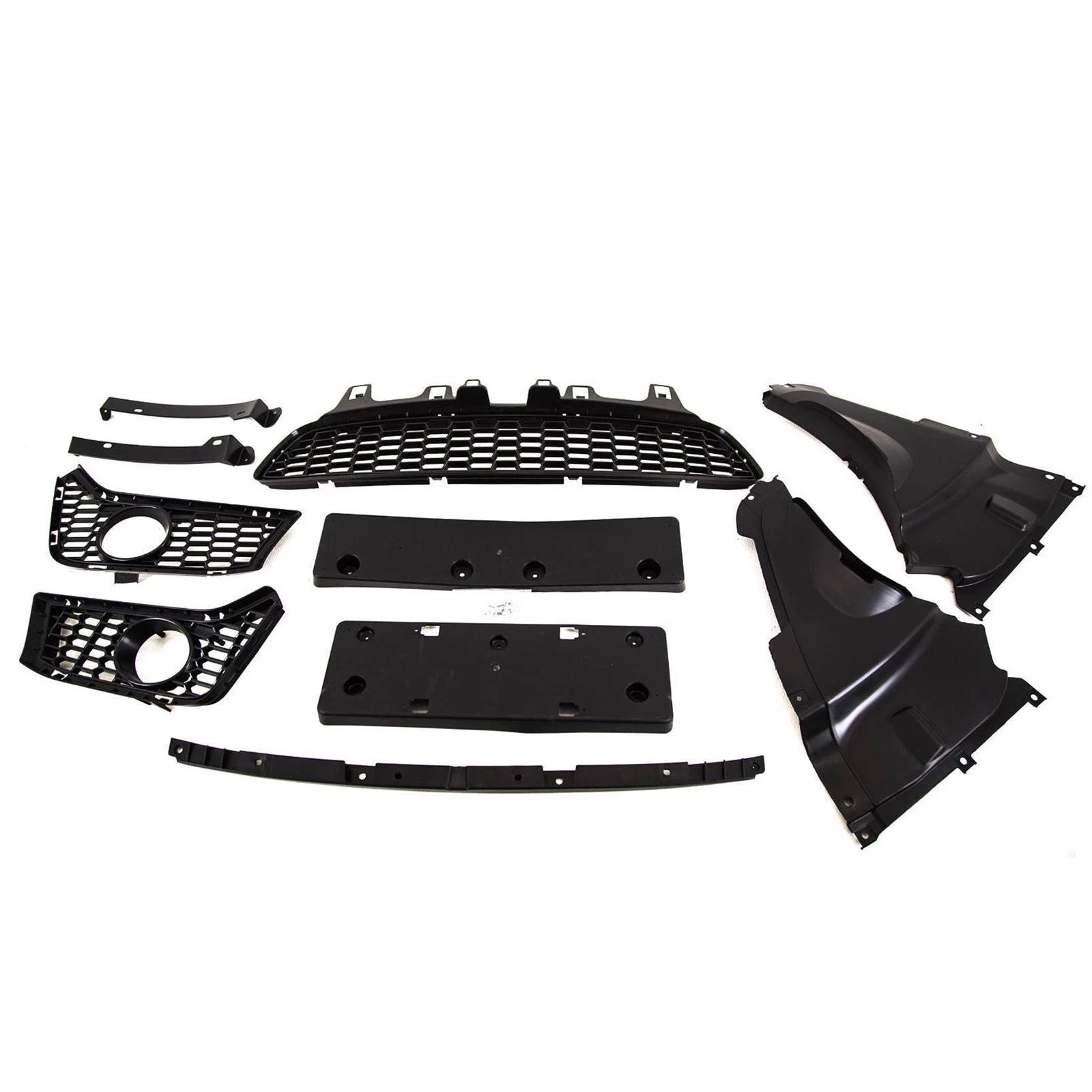 FOR BMW F30 F31 SALOON TOURING 4DR M3 STYLE FRONT BUMPER WASHERS PDC SPLITTER