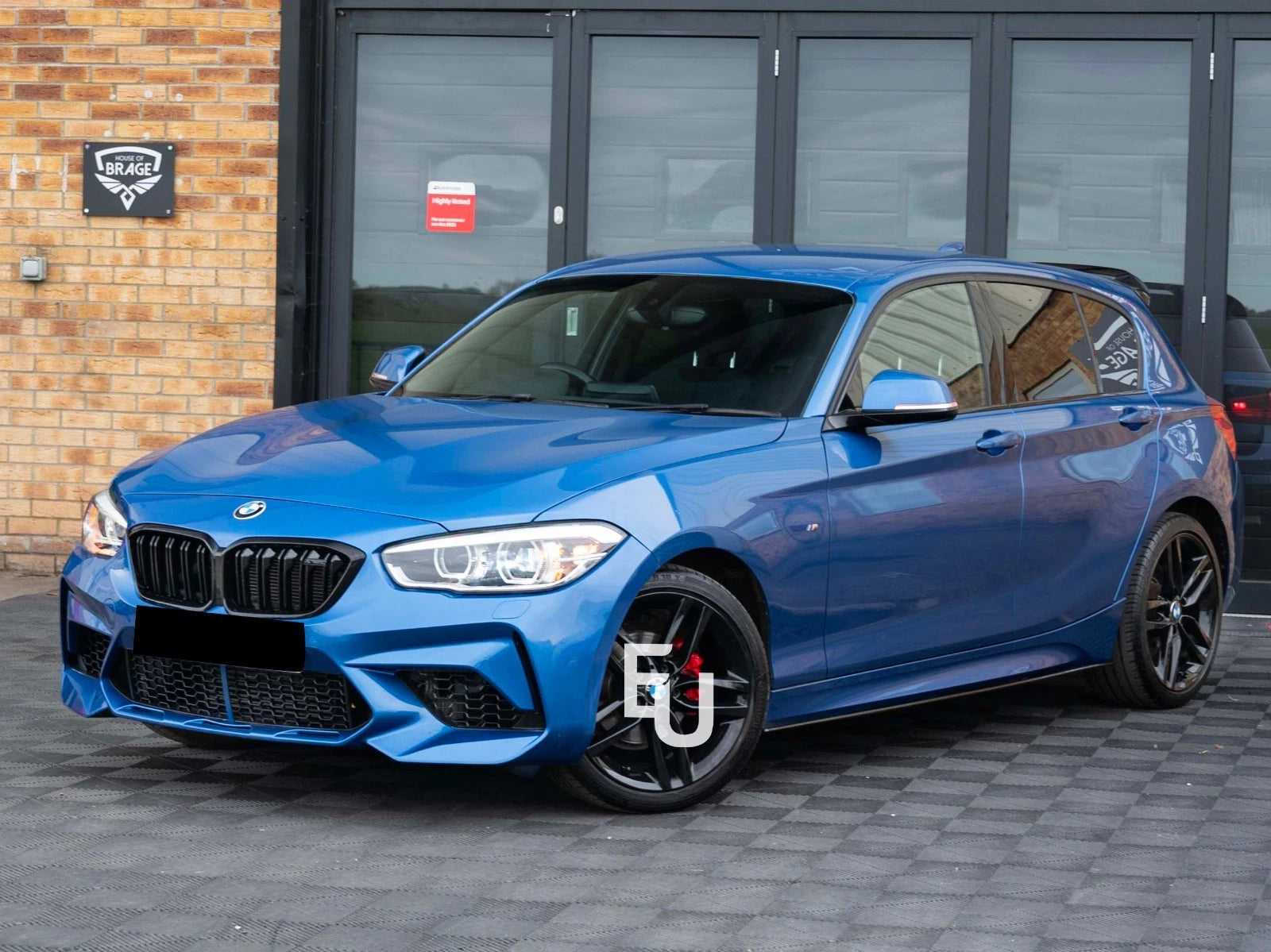 FOR BMW 1 SERIES F20 F21 UPGRADE M2 COMPETITION LOOK FRONT BUMPER KIT 2015-2019