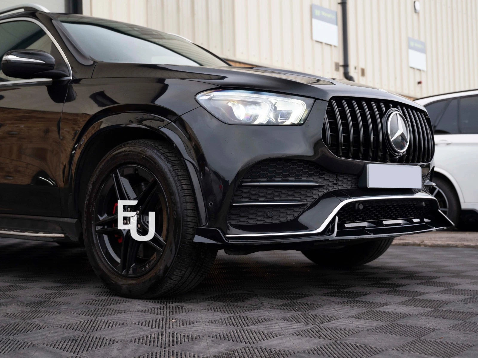 FOR MERCEDES GLE W167 C167 AMG LINE FRONT SPLITTER LIP BUMPER SPOILER 2019-2023