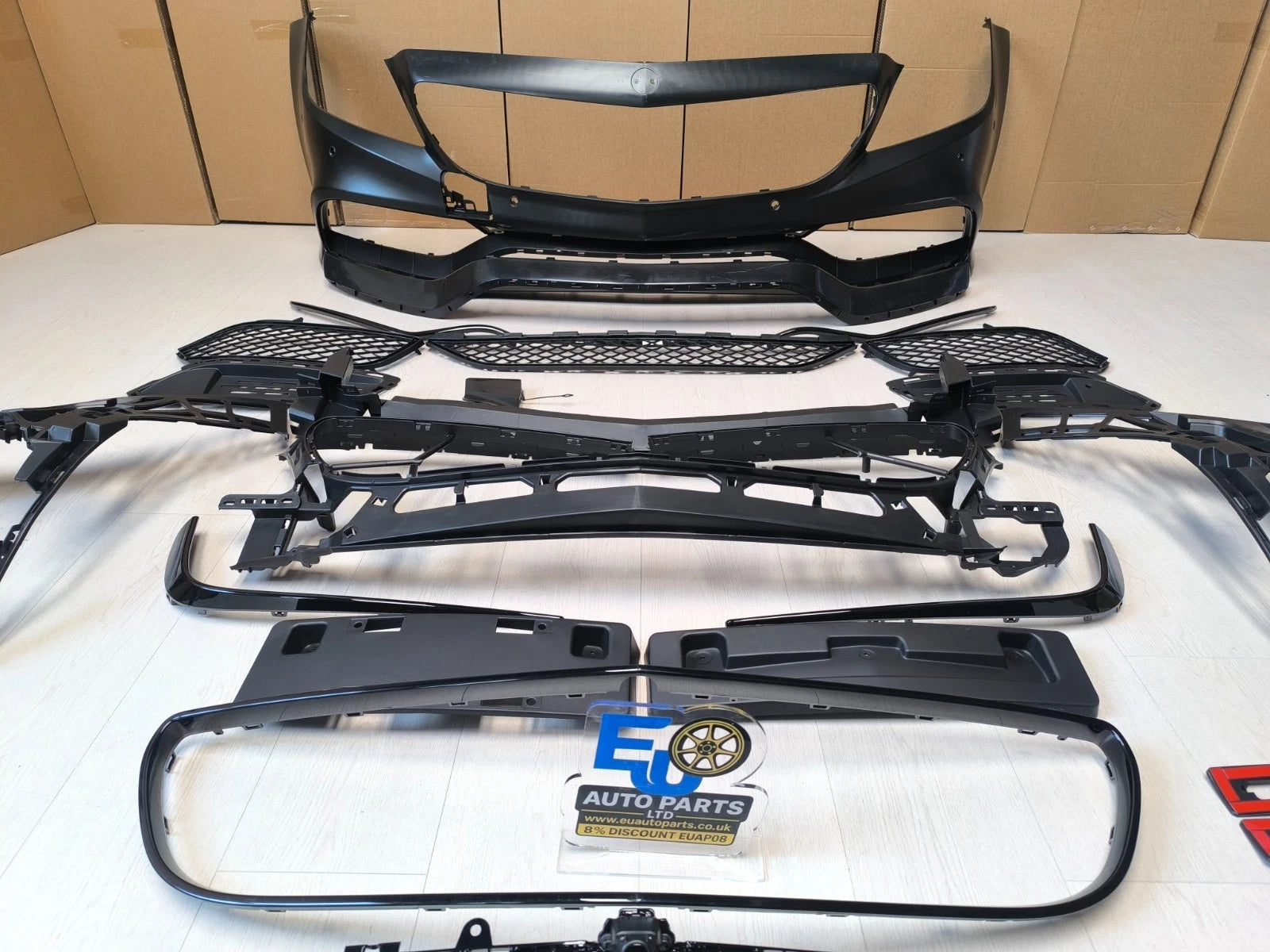 AMG STYLE FRONT BUMPER BODY KIT FOR MERCEDES CLS W218 X218 C218 FACELIFT 2015+