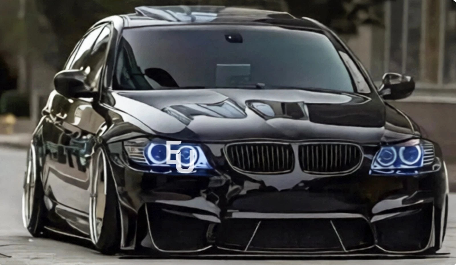 FOR BMW 3 SERIES E90 E91 SALOON TOURING M4 STYLE FRONT BUMPER LCI FACELIFT 08-11