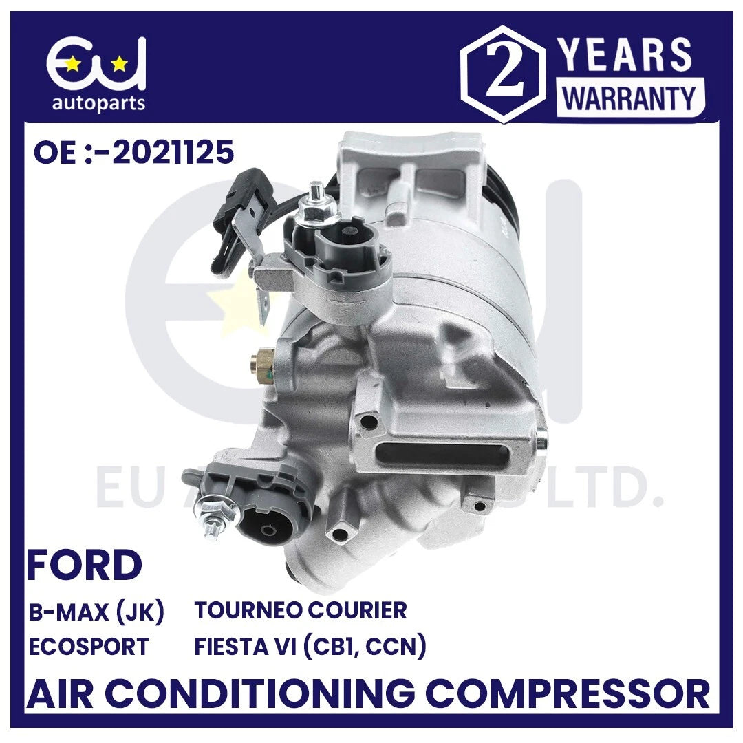 AIR CONDITIONING AC COMPRESSOR FOR FORD B-MAX FIESTA TRANSIT COURIER 1.0 ECOBOST