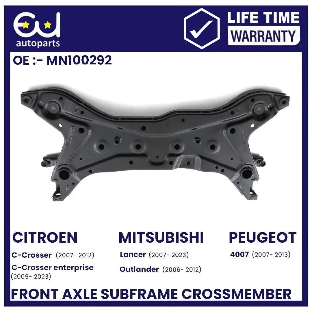 FRONT AXLE SUBFRAME CROSSMEMBER FOR MITSUBISHI ASX OUTLANDER MK2 LANCER MK8 06+