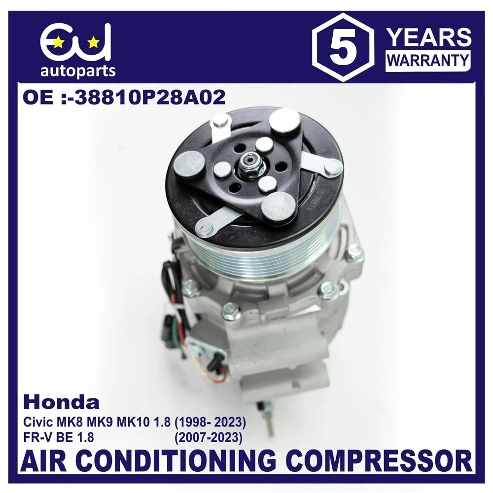 AIR CON AC COMPRESSOR PUMP FOR HONDA CIVIC MK8 MK9 MK10 1.8 TYPE S FR-V 1.8