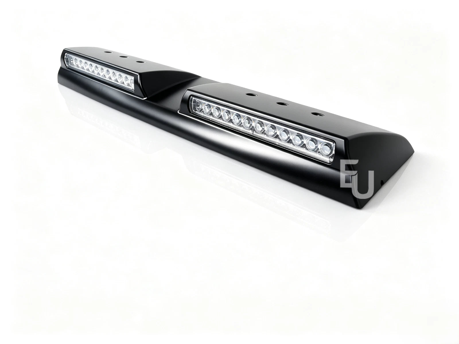 ROOF LIGHT BAR DRL LED LIGHTS GLOSS BLACK FOR NISSAN NAVARA NP300 D23 2015-2025