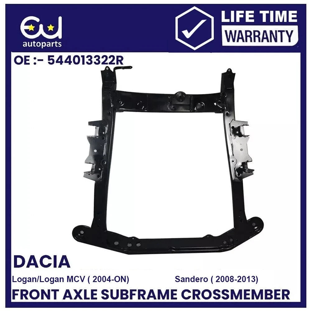 FRONT AXLE SUBFRAME CROSSMEMBER FOR RENAULT DACIA LOGAN MCV SANDERO 544013322R