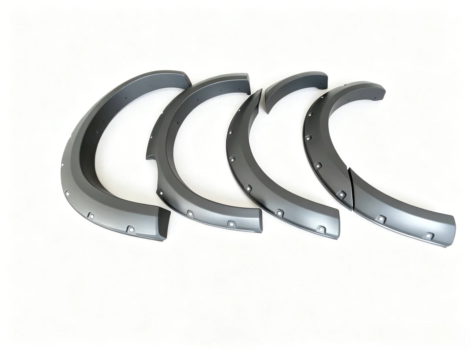 FOR FORD RANGER T6 PX WIDE BODY MATTE FRONT REAR WHEEL ARCH FENDER FLARE 2011-15