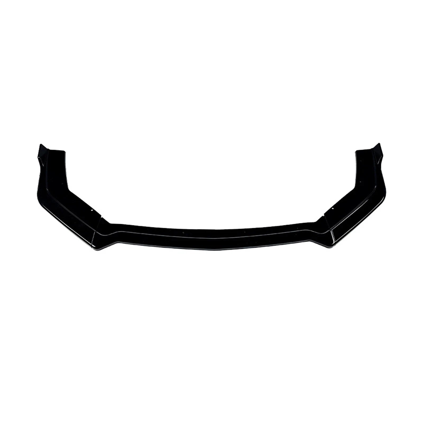 FOR FORD MUSTANG MK6.5 FRONT BUMPER SPOILER LIP SPLITTER GLOSS BLACK 2018-2023