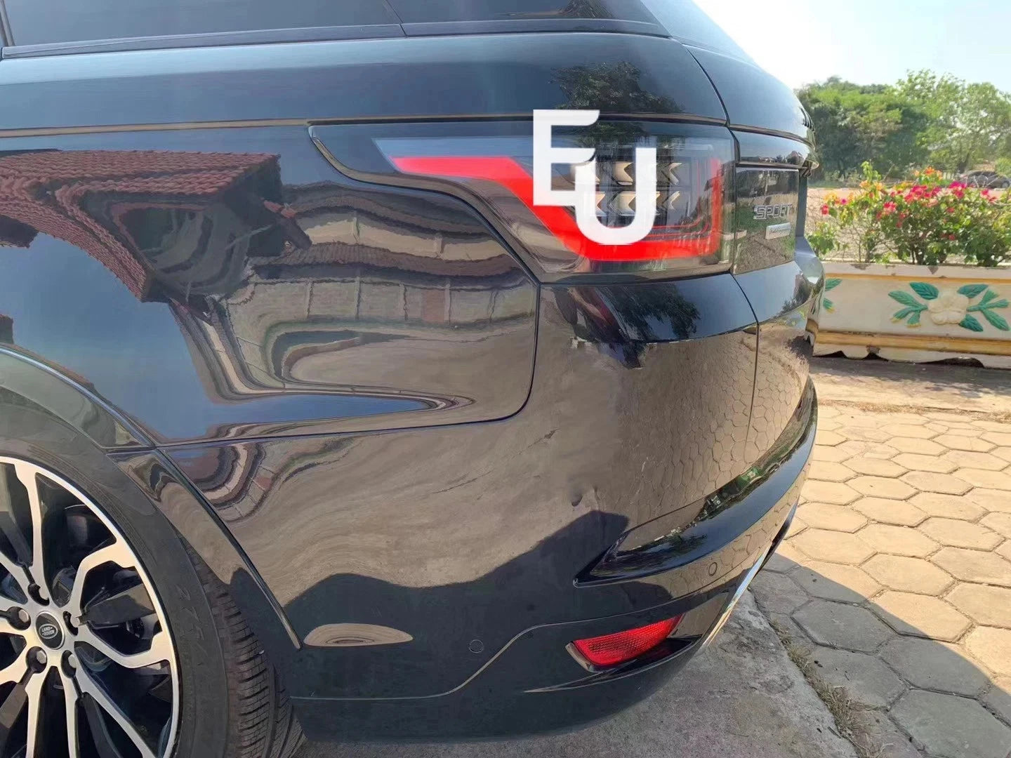 FOR RANGE ROVER SPORT L494 SVR STYLE FRONT REAR BUMPER FULL BODY KIT 18-22 LCI