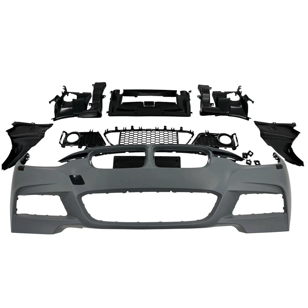 FOR BMW 3 SERIES FRONT BUMPER + GRILLES F30 F31 12-19 M SPORT W/PDC WASHER HOLE
