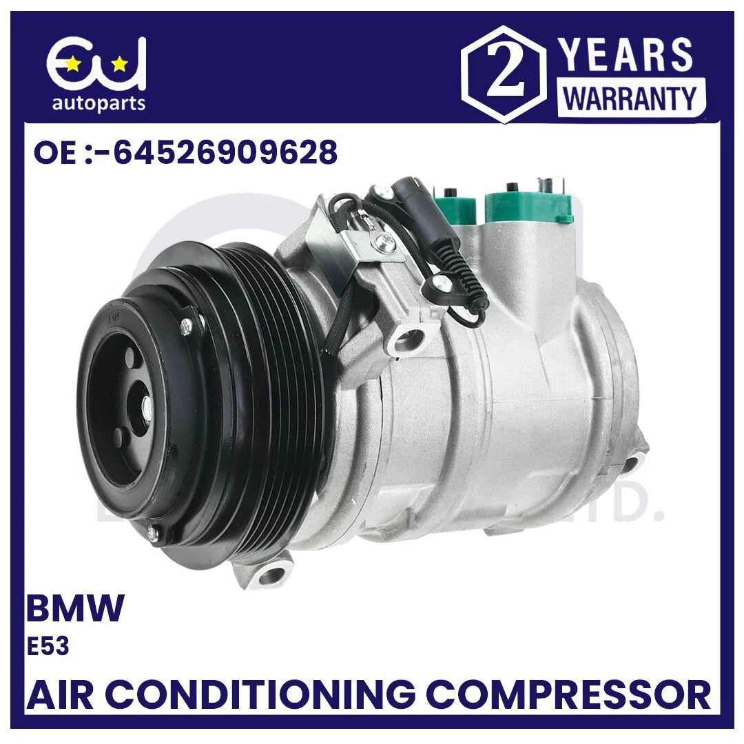AIR CONDITIONING A/C COMPRESSOR FOR BMW X5 E53 2000-2006 4.4 I 4.6IS 64526909628