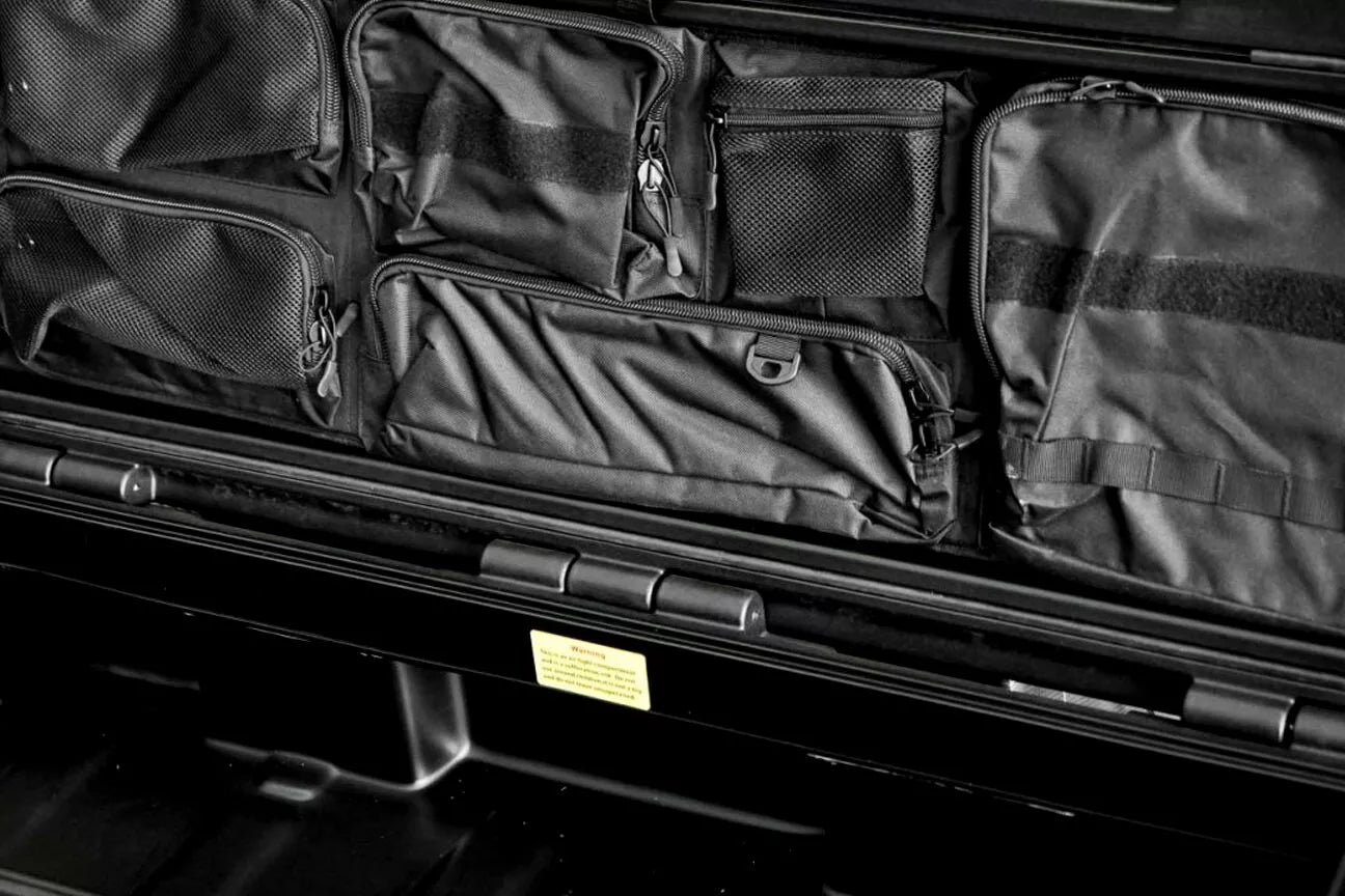 90 LITRE TOOL STORAGE CARGO CANVAS BAGS BOX ROOF RAILS RACK PLATFORM