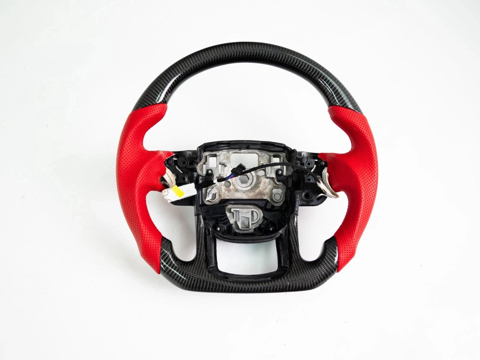 FOR RANGE ROVER SPORT DISCOVERY SPORT HEATED STEERING WHEEL REAL CARBON FIBER