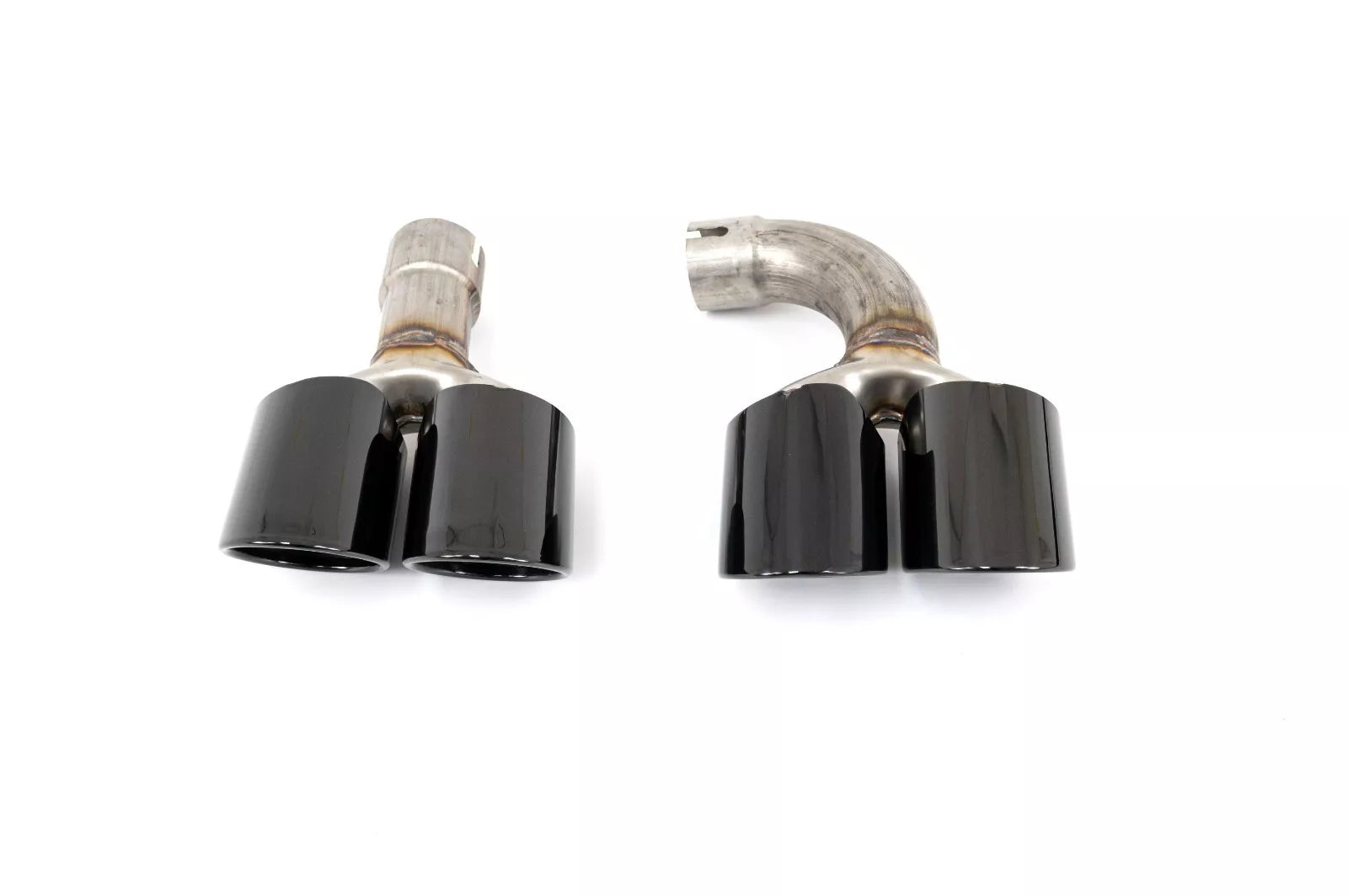 FOR BMW X3 G01 MP STYLE X3M REAR DIFFUSER WITH TAILPIPE GLOSS BLACK 17-20