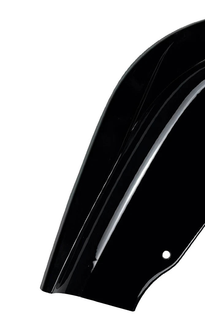 FOR BMW 1 SERIES F40 M SPORT REAR SIDE SPLITTER BUMPER DIFFUSER GLOSS BLACK 19+
