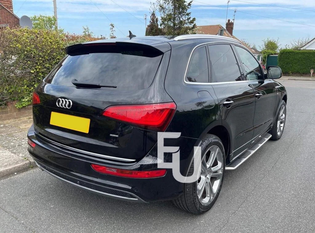 FOR AUDI Q5 SIDE STEPS RUNNING BOARDS OEM STYLE ALUMINUM + ABS PAIR 2008-2016