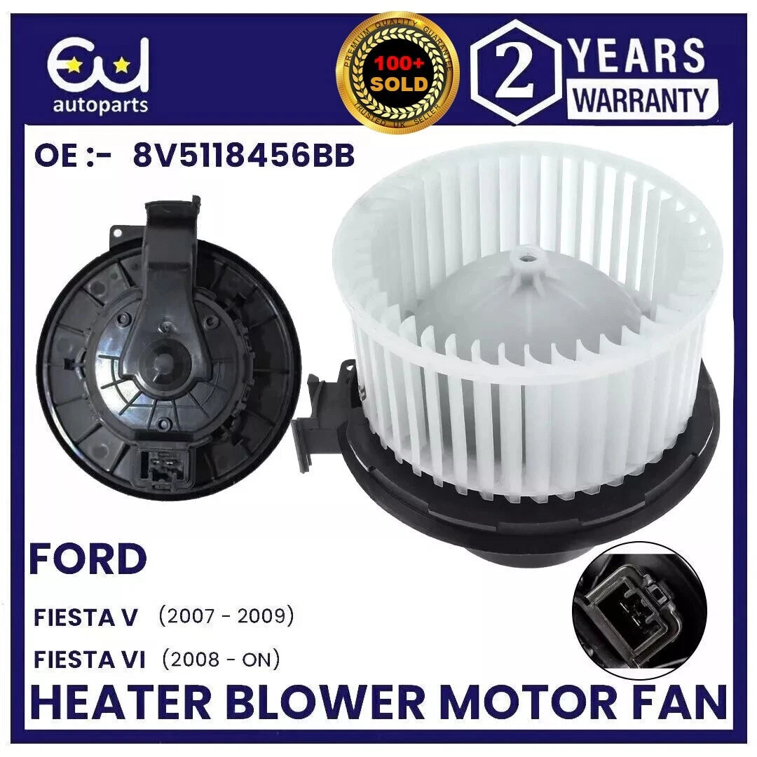 FOR FORD FIESTA MK6 VI HEATER BLOWER MOTOR FAN 2008-2023 1791860 OEM QUALITY RHD