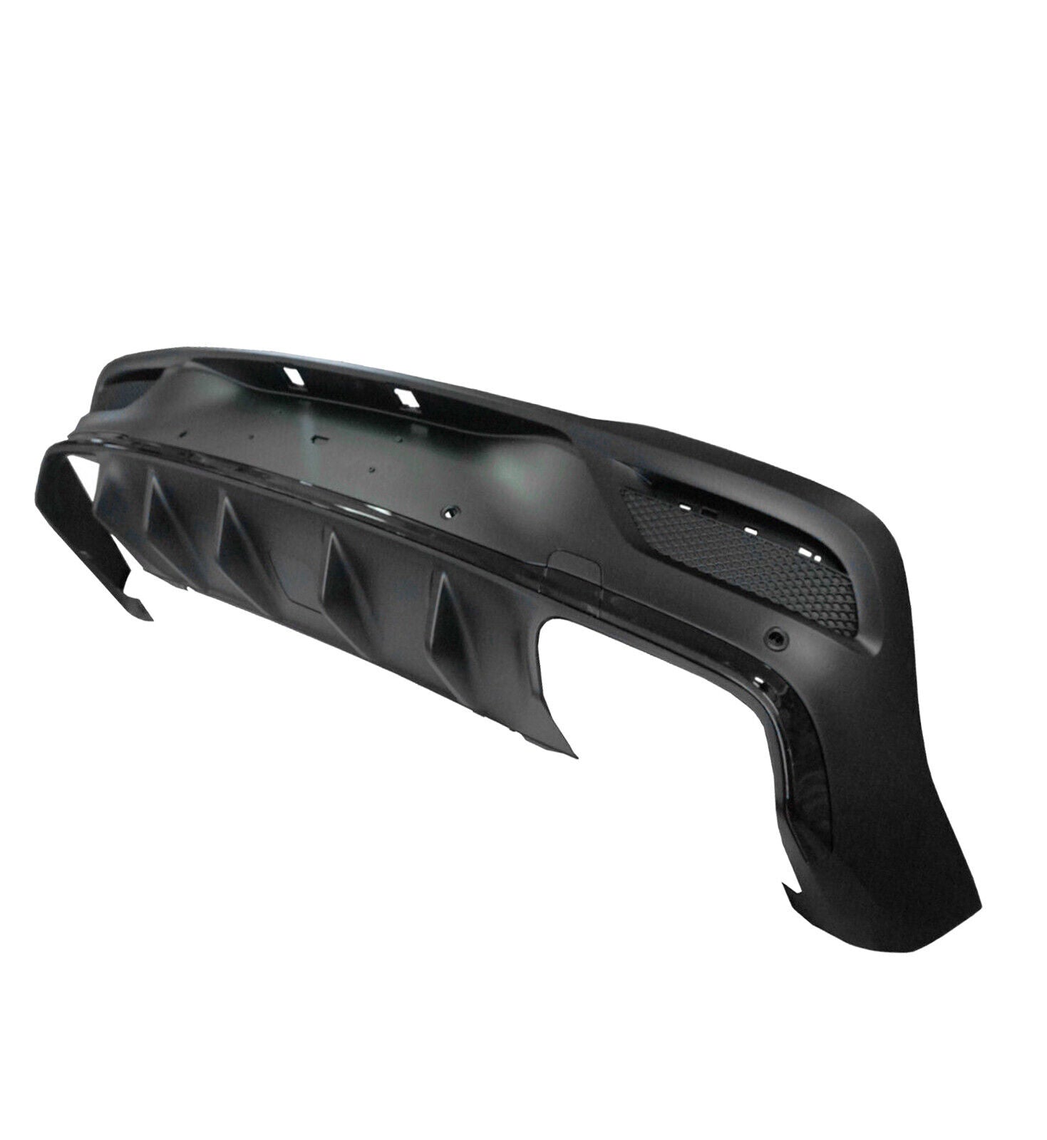 FOR MERCEDES GLE COUPE C167 AMG GLE63 STYLE REAR DIFFUSER & BLACK TAILPIPES 19+