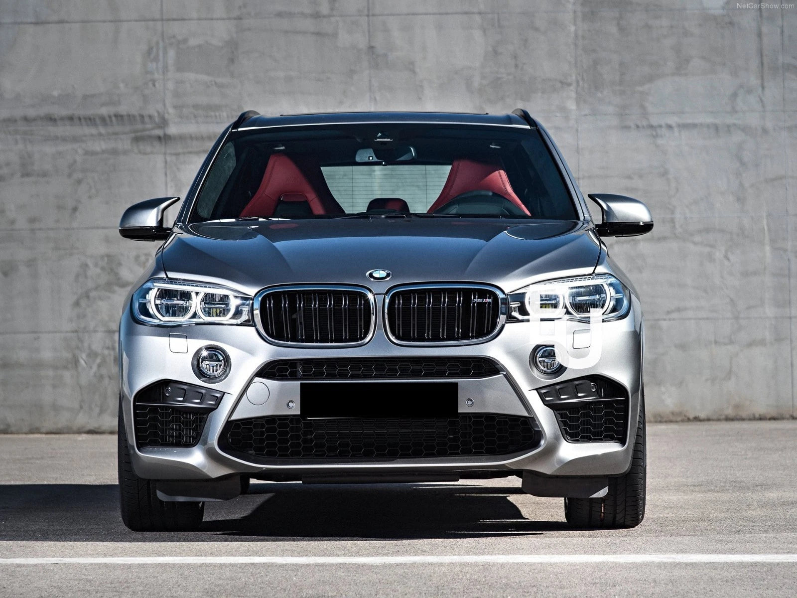 X5M F85 CONVERSION FRONT BUMPER BODYKIT W/GRILLES FOR BMW X5 F15 2014-2018