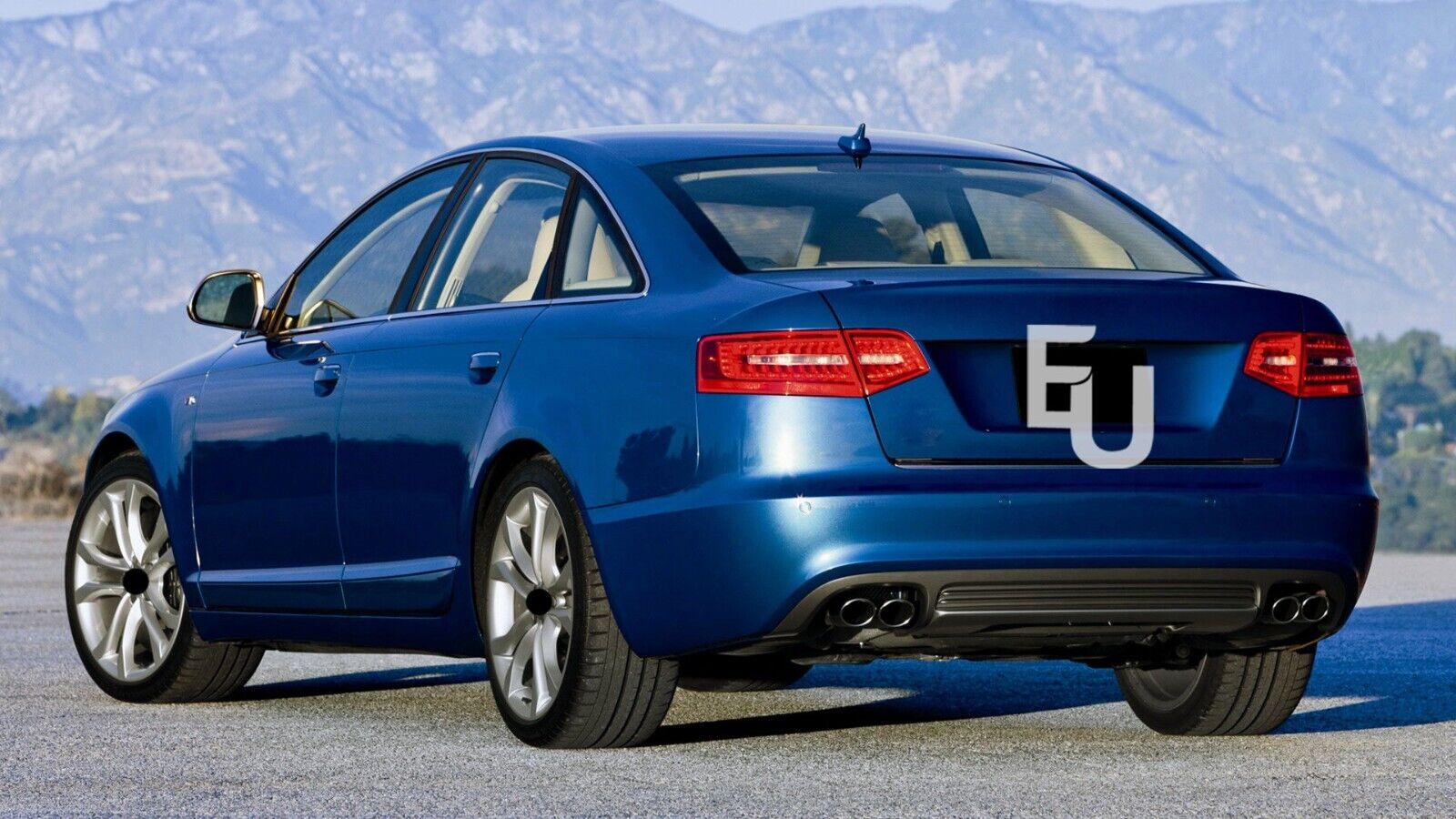 2X LEFT+RIGHT SIDE LED REAR OUTER TAIL LIGHT BRAKE LAMP FOR AUDI A6 S6 2009-2011