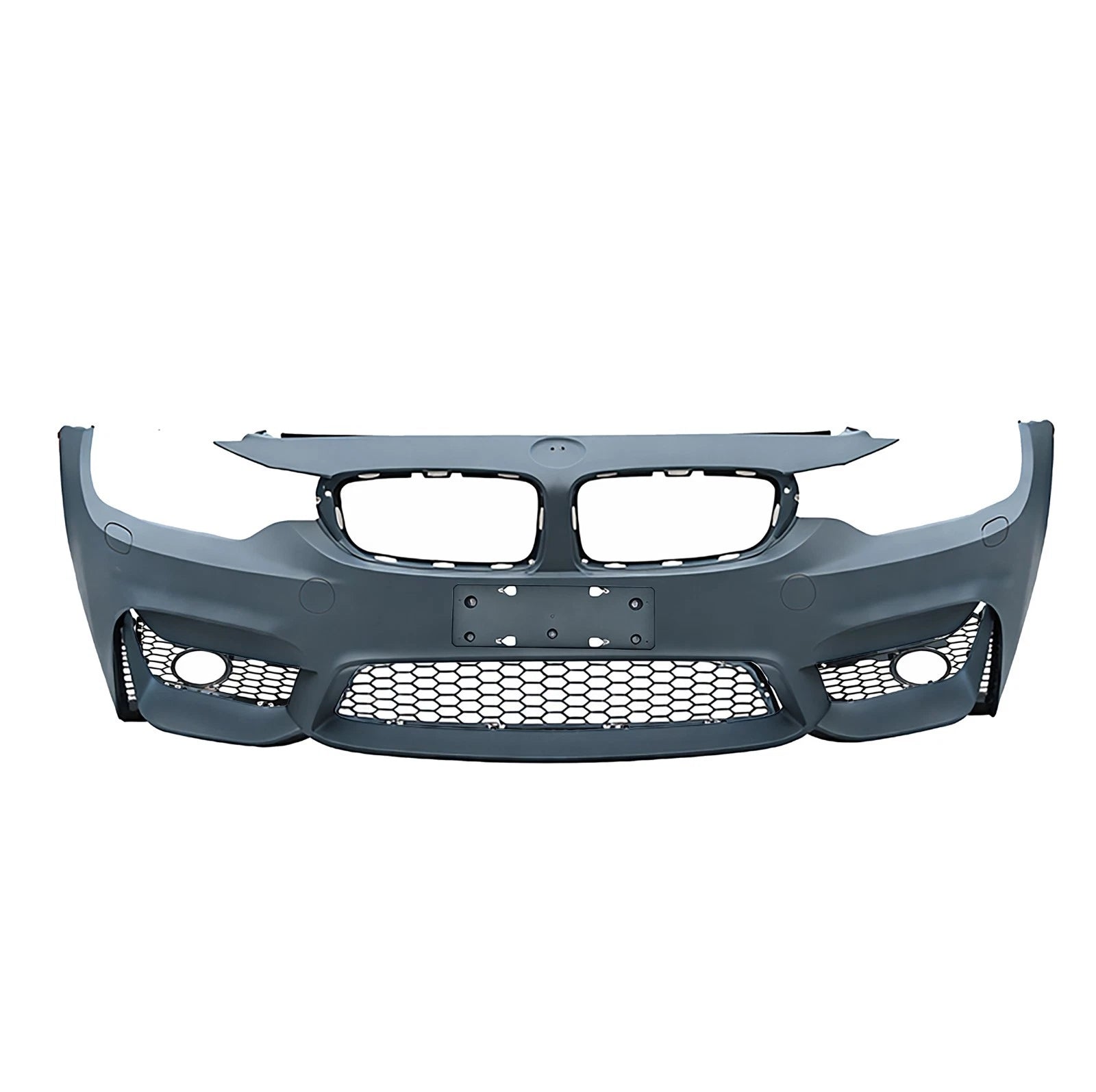 FOR BMW F30 F31 M3 STYLE UPGRADE FRONT BUMPER SPLITTER BODYKIT PRIMED 2011-2019