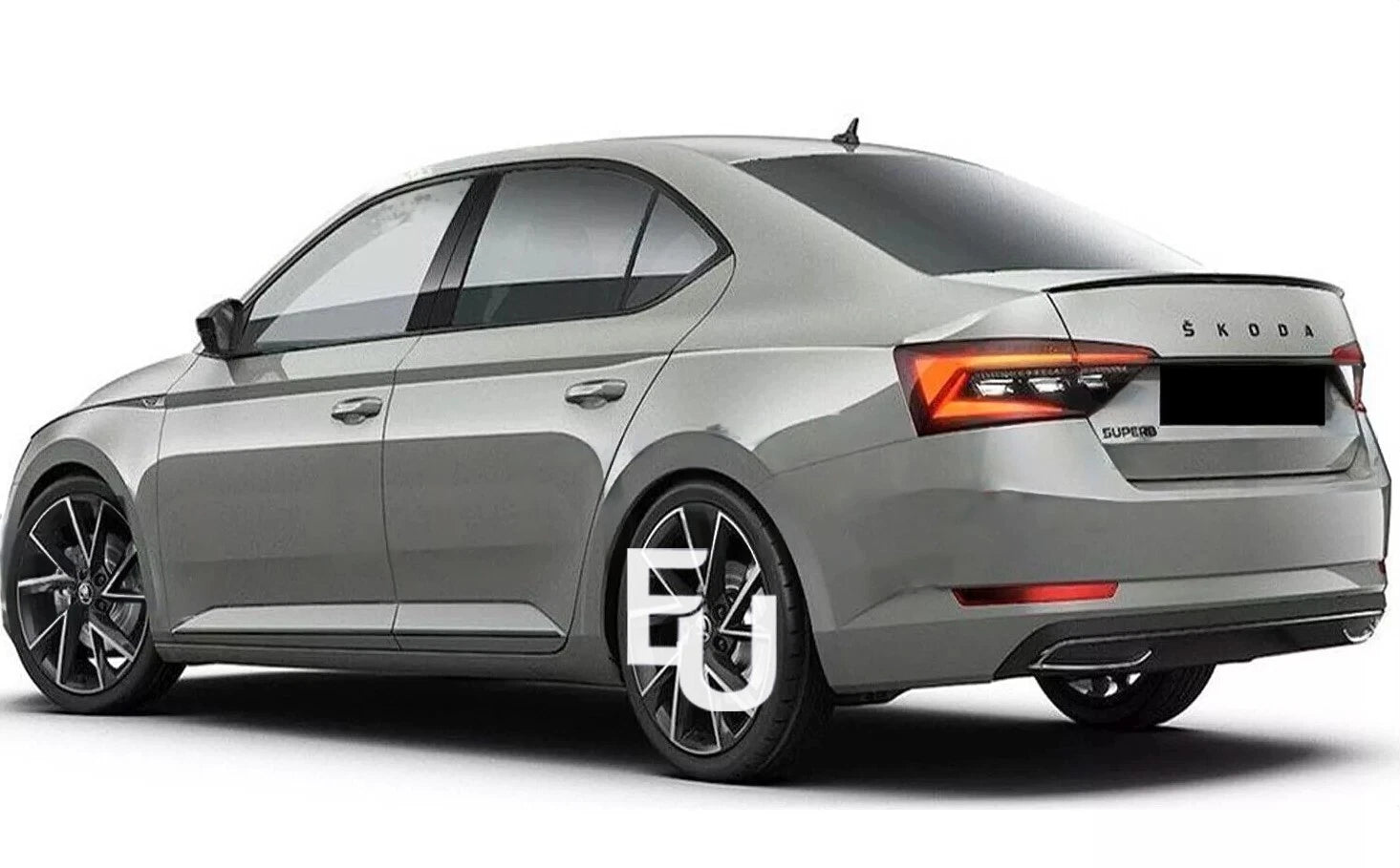 SPORT STYLE REAR BOOT SPOILER LIP WING FOR SKODA SUPERB MK3 (2020+ FACELIFT)