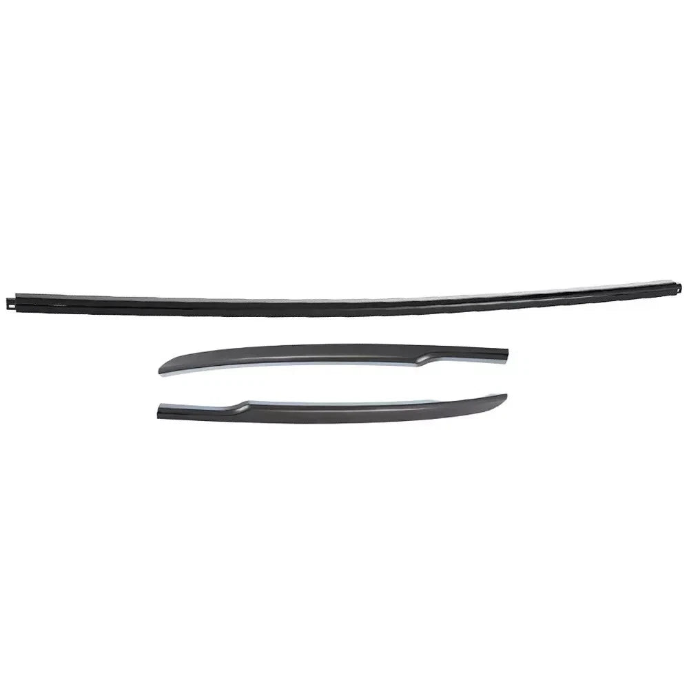 FOR RANGE ROVER VOGUE L405 BUMPER TRIM STRIP 3 PIECE GLOSS BLACK 2013-17 STEALTH