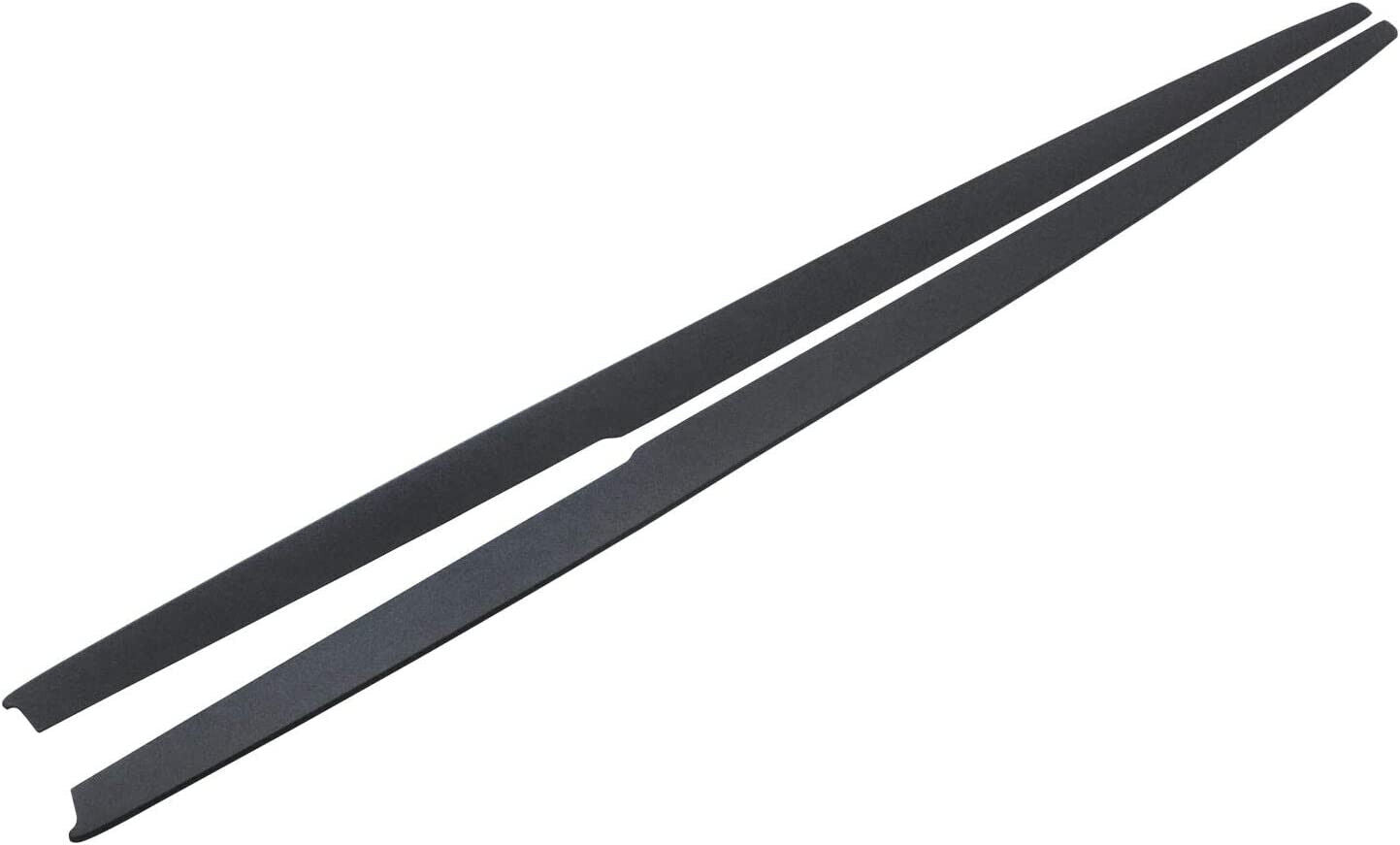 FOR BMW 5 SERIES F10 F11 M PERFORMANCE MATTE SIDE SKIRT EXTENSION BLADES 10-16