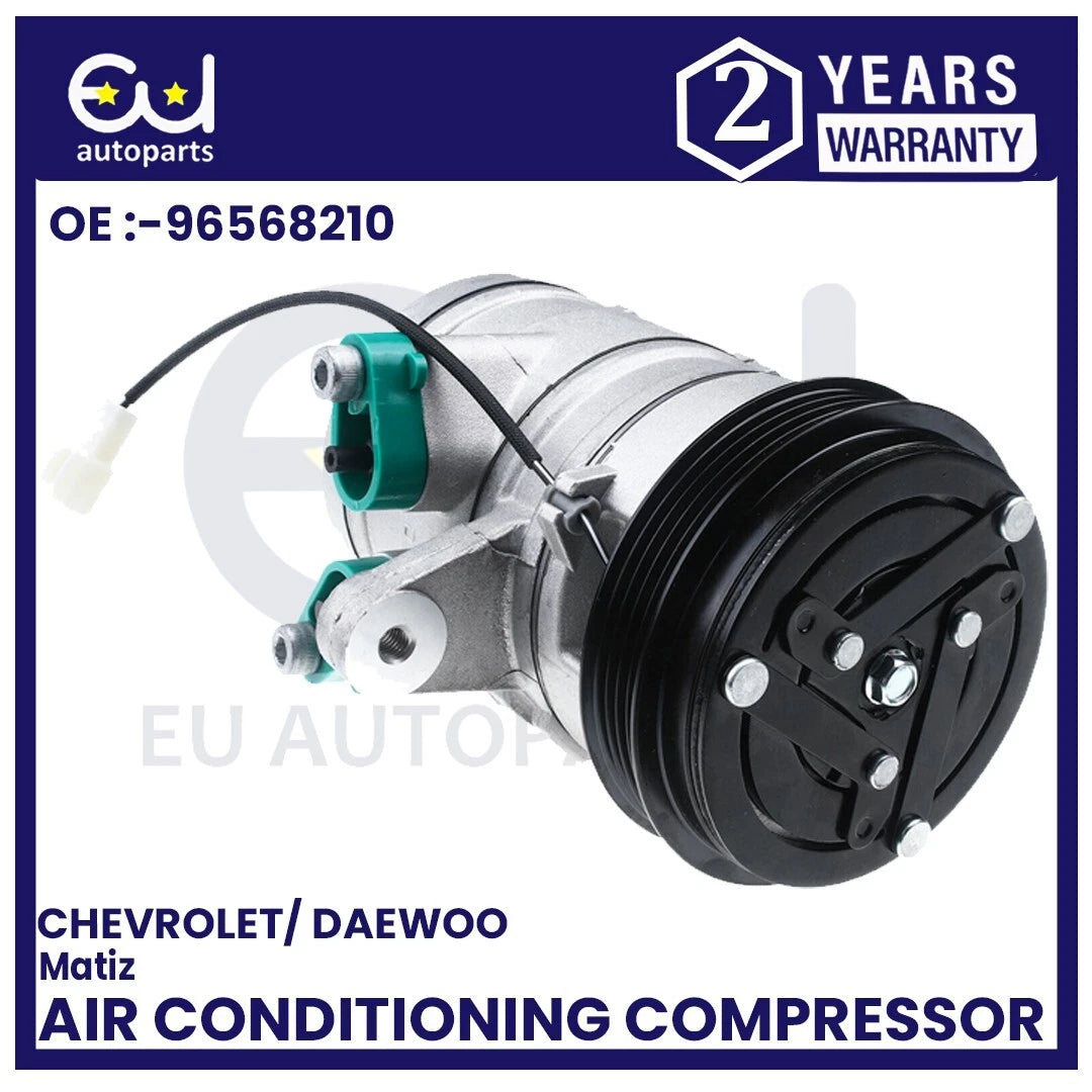 NEW AIR CONDITIONING AC COMPRESSOR FOR CHEVROLET DAEWOO MATIZ M100 M150 0.8 1.0