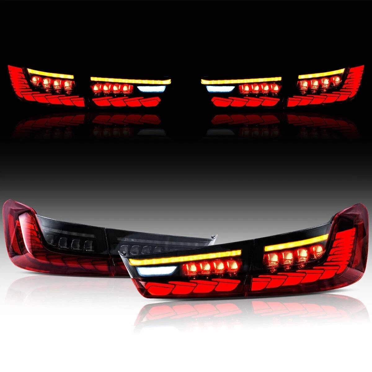 OLED GTS REAR TAIL LIGHT LIGHTS LAMP FOR BMW 3 SERIES G20 G80 W/ ANIMATION 2019+