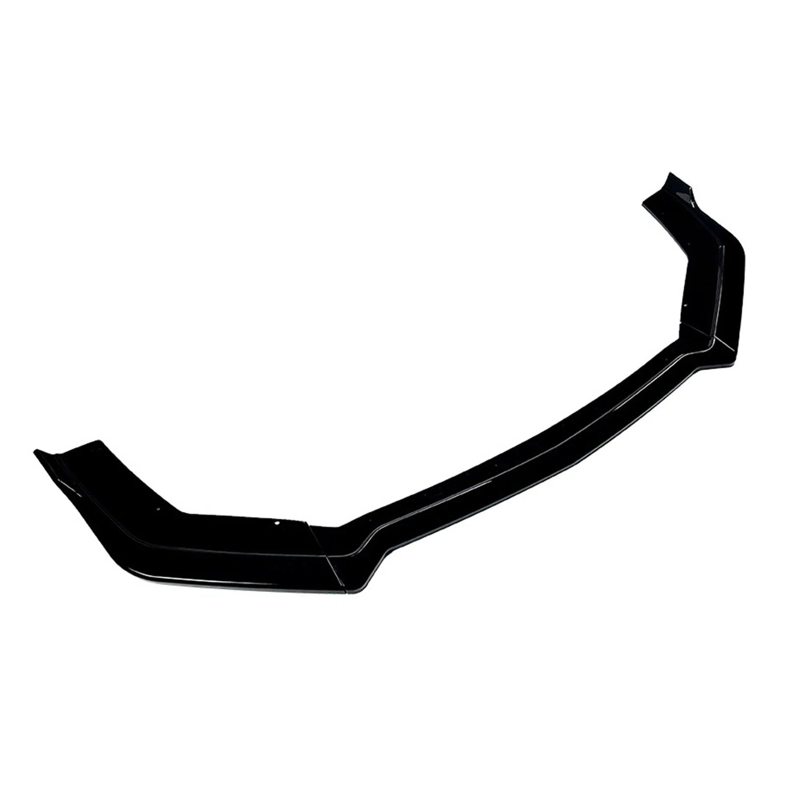 FOR FORD MUSTANG MK6.5 FRONT BUMPER SPOILER LIP SPLITTER GLOSS BLACK 2018-2023