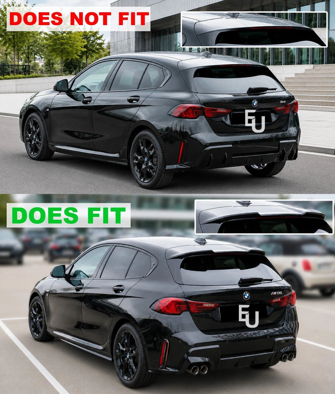 FOR BMW 1 SERIES F70 M SPORT BODYKIT BODY KIT FRONT SPLITTER REAR DIFFUSER SKIRT