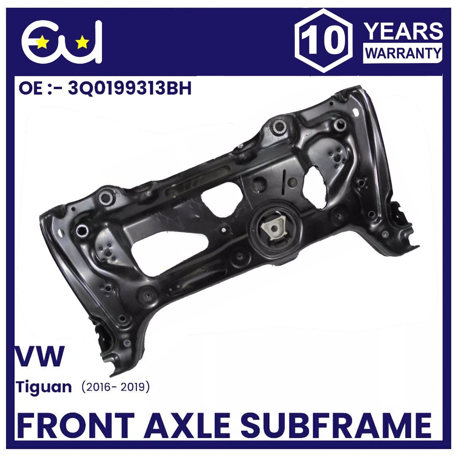 HEAVY DUTY FRONT AXLE SUBFRAME CROSSMEMBER FOR VOLKSWAGEN TIGUAN 2016-2019