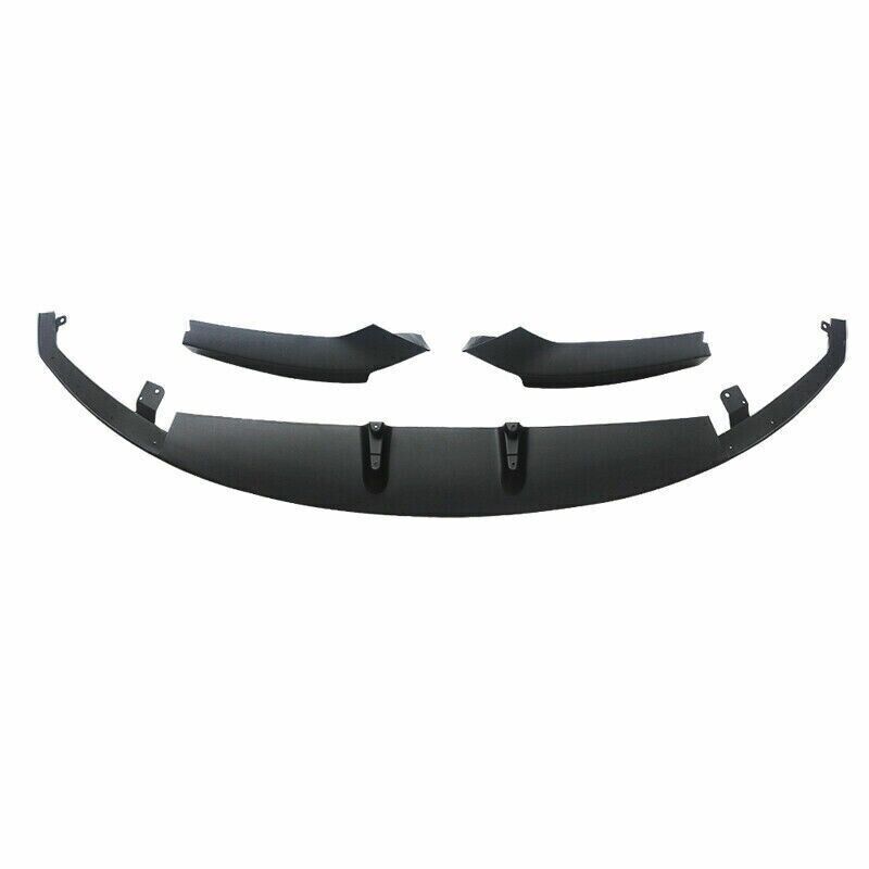 FOR BMW 2 SERIES F22 F23 FRONT SPLITTER VALANCE DIFFUSER SPOILER LIP MATTE BLACK