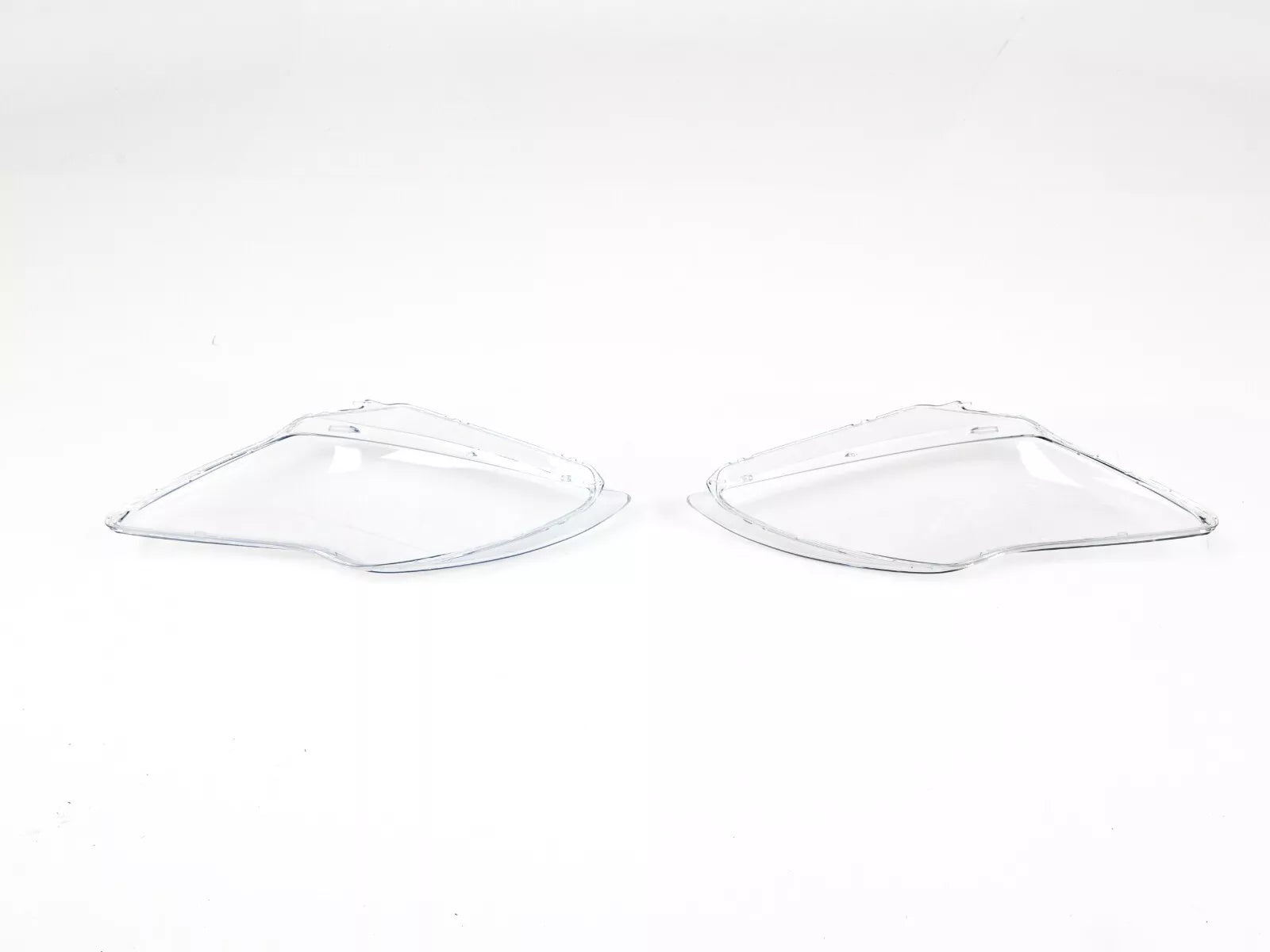 FOR FORD FOCUS MK2 FRONT HEADLIGHT LAMP LENS COVER LEFT RIGHT SIDE PAIR 2008-10