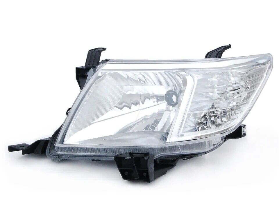 FOR TOYOTA HILUX 2011-2016 FRONT CHROME HEADLIGHT HEADLAMP RIGHT PASSENGER SIDE