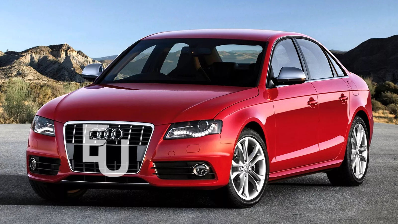 LEFT PASSENGER SIDE FRONT HEADLIGHT HEADLAMP LENS COVER FOR AUDI A4 B8 2008-2012