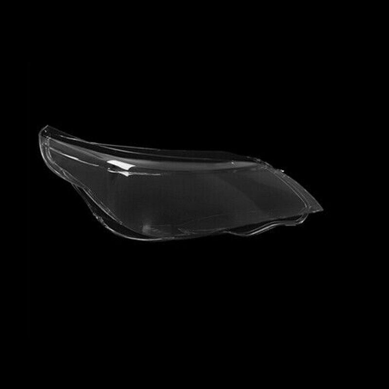 RIGHT DRIVER SIDE HEADLIGHT LENS COVER HEADLAMP SHELL FOR BMW 5 SERIES E60 E61