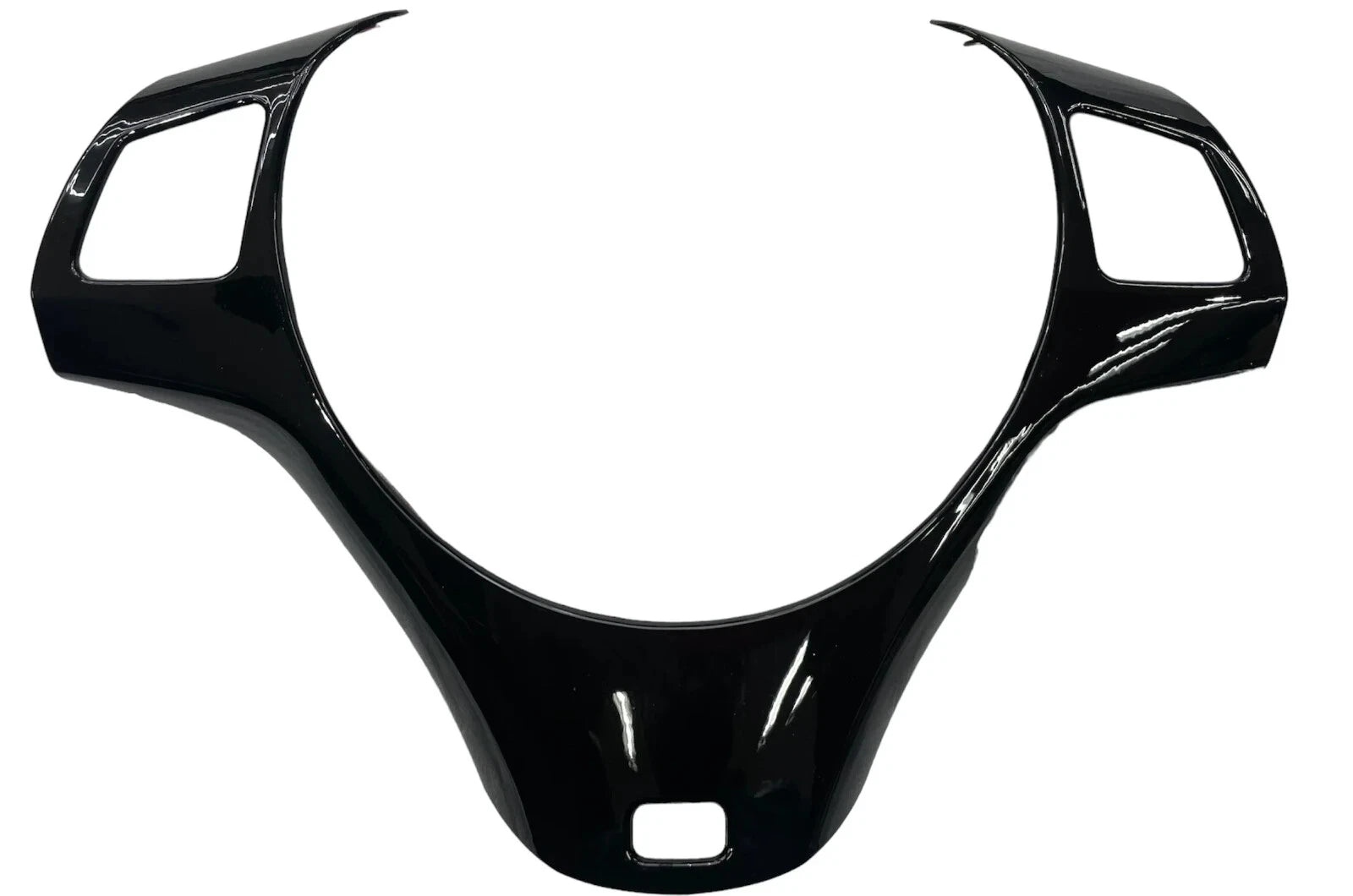 FOR BMW 3 SERIES E90 E91 E92 E93 M3 STEERING WHEEL TRIM COVER GLOSS 2005 ONWARDS