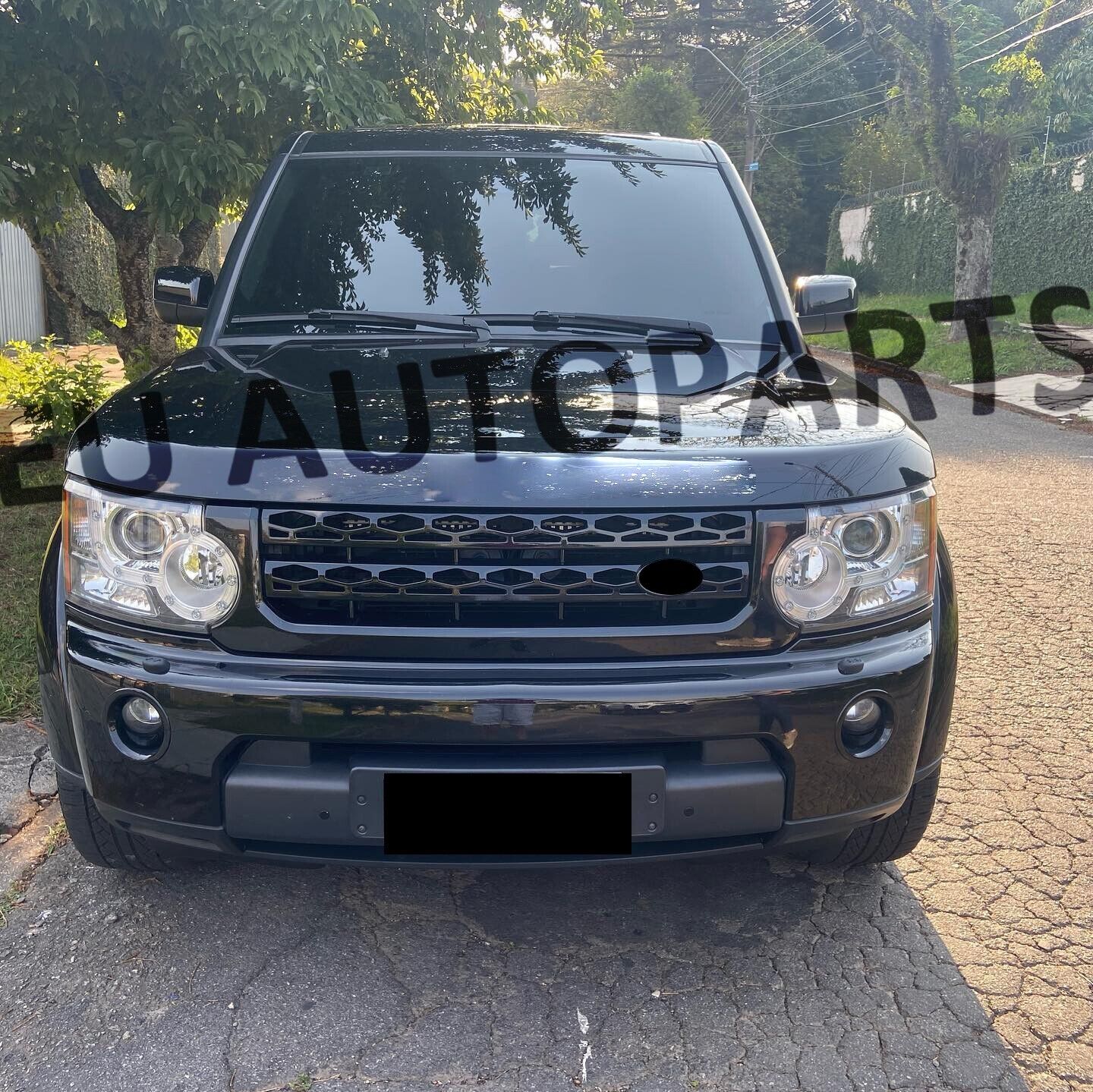 2014 Style Front Grille Gloss Black for Land Rover Discovery 4 2010-13