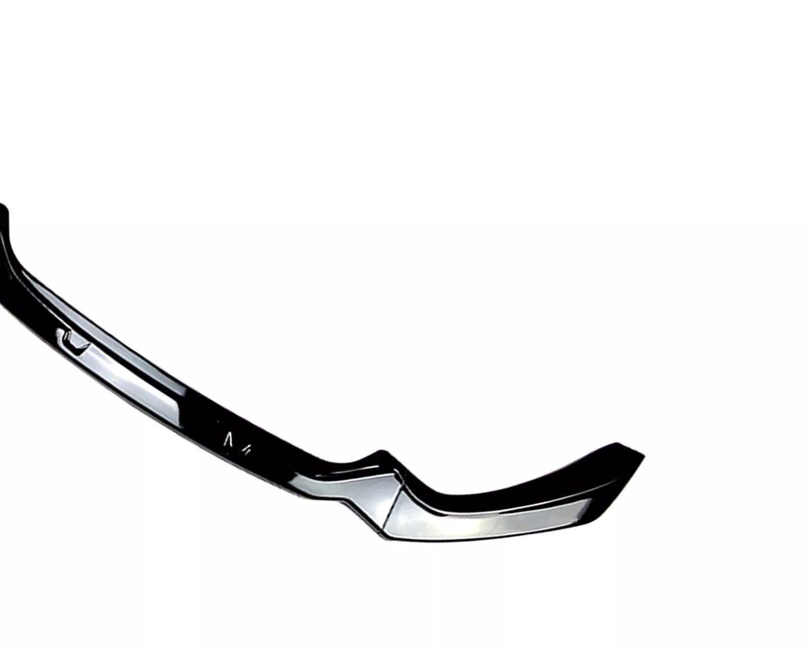 FOR BMW 1 SERIES F20 F21 FRONT SPLITTER LIP M SPORT LCI GLOSS BLACK 2015-2019