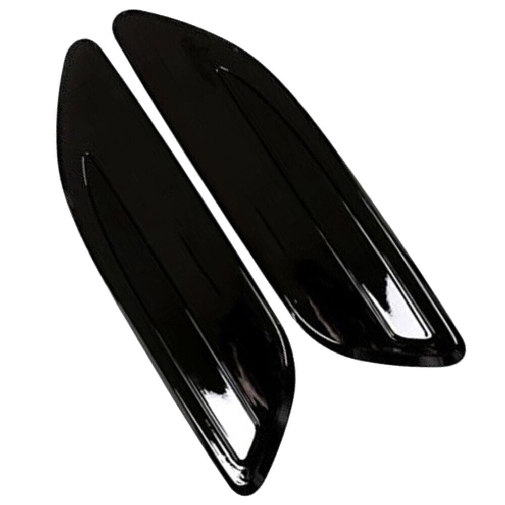 FOR RANGE ROVER VELAR HOOD TRIM BONNET VENTS DUMMY INTAKE IN ALL GLOSS BLACK